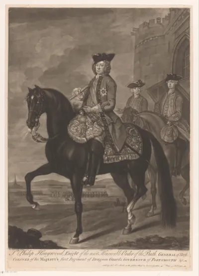 Portret van Philip Honywood