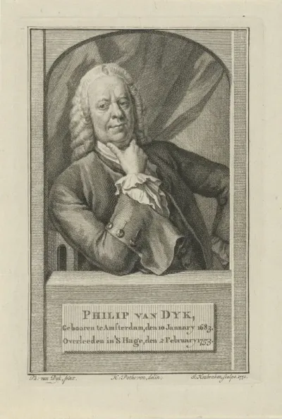 Portret van Philip van Dijk