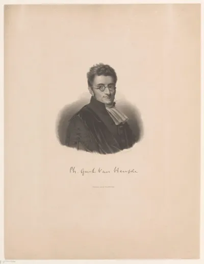 Portret van Philip Willem van Heusde