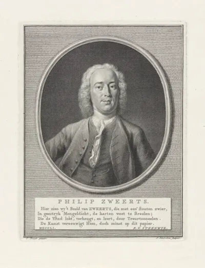 Portret van Philip Zweerts