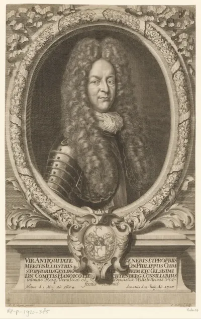 Portret van Philipp Christoph Gayling von Altheim