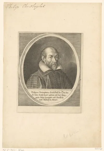 Portret van Philipp Christoph von Sötern