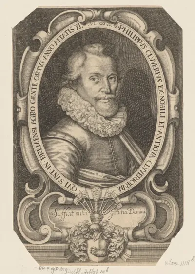 Portret van Philipp Cluver