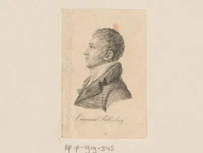 Portret van Philipp Emanuel von Fellenberg