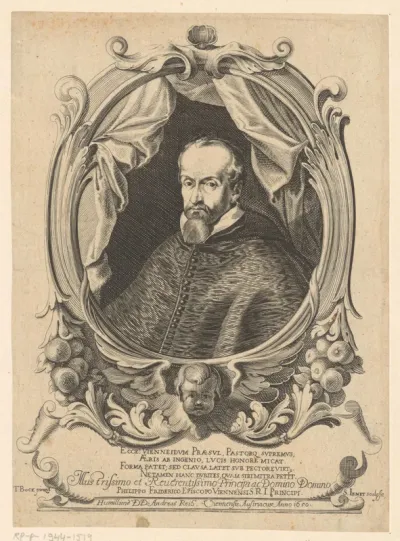 Portret van Philipp Friedrich Breuner