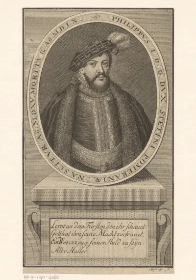 Portret van Philipp I, Herzog von Pommern-Wolgast