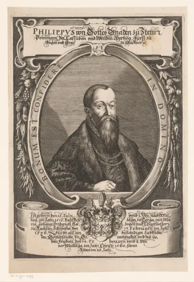 Portret van Philipp I, Herzog von Pommern-Wolgast