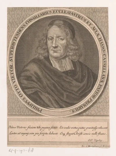 Portret van Philipp Otto Viëtor