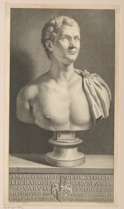 Portret van Philipp von Stosch