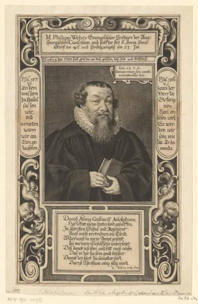 Portret van Philipp Weber