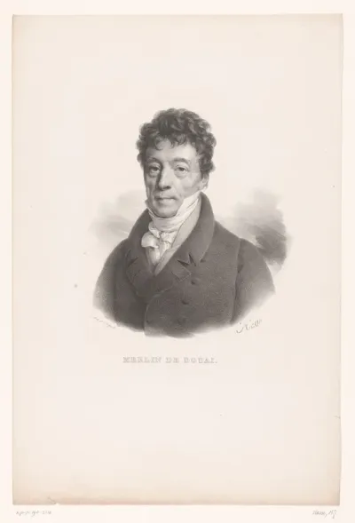 Portret van Philippe-Antoine Merlin de Douai