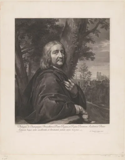 Portret van Philippe de Champaigne