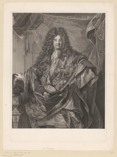 Portret van Philippe de Courcillon