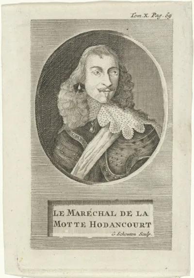 Portret van Philippe de la Mothe-Houdancourt