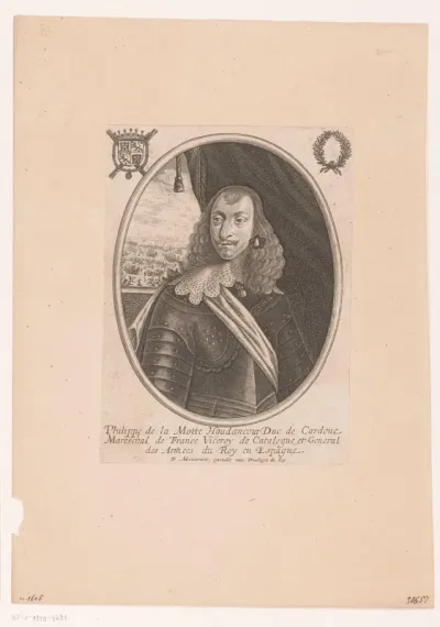 Portret van Philippe de La Mothe-Houdancourt