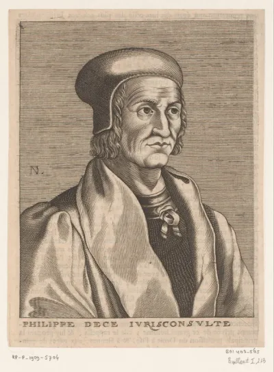 Portret van Philippe Dece