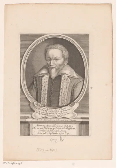 Portret van Philippe du Plessis-Mornay