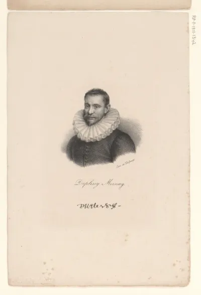 Portret van Philippe du Plessis-Mornay