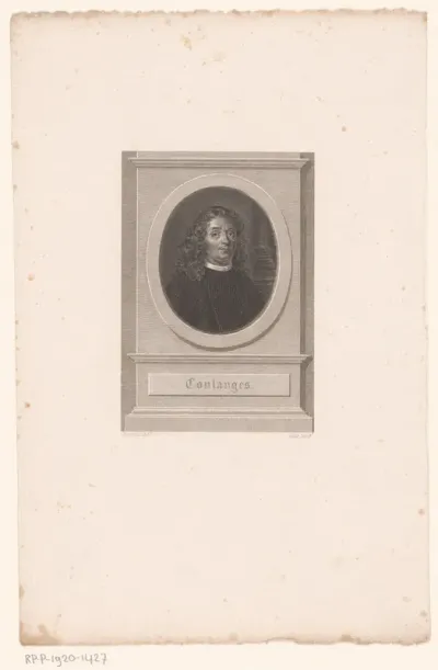 Portret van Philippe-Emmanuel Coulanges