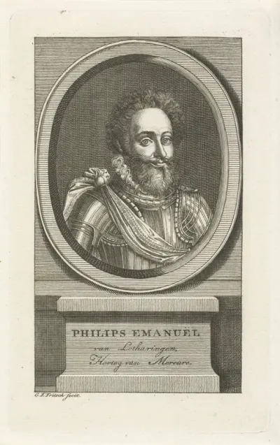 Portret van Philippe-Emmanuel de Lorraine, hertog van Mercoeur