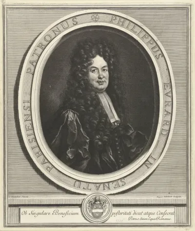 Portret van Philippe Evrard