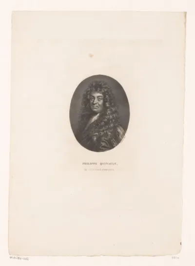 Portret van Philippe Quinault
