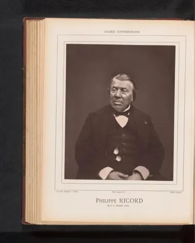 Portret van Philippe Ricord
