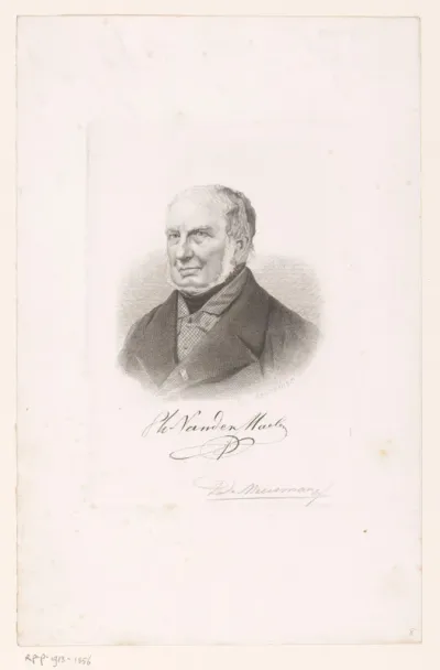 Portret van Philippe Vandermaelen