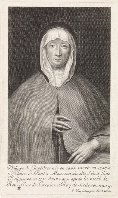 Portret van Philippine van Gelder