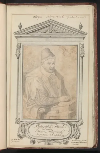Portret van Philippus de Monte