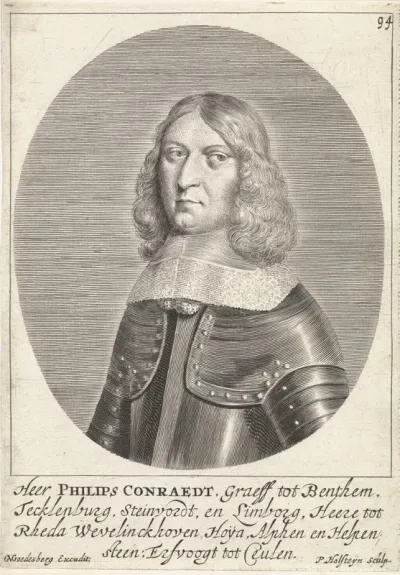 Portret van Philips Conraedt, graaf van Benthem