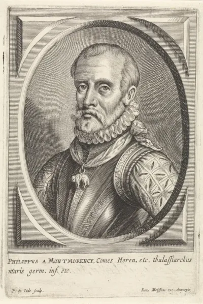 Portret van Philips de Montmorency
