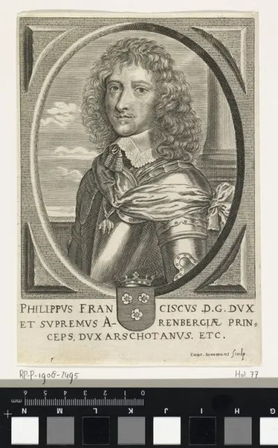 Portret van Philips François, hertog van Arenberg