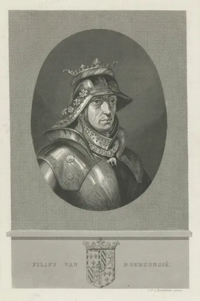 Portret van Philips van Bourgondië