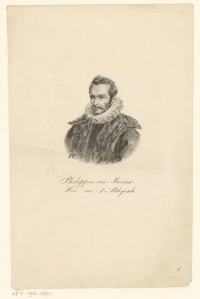 Portret van Philips van Marnix van Sint-Aldegonde