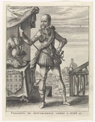 Portret van Philips van Montmorency, graaf van Horne