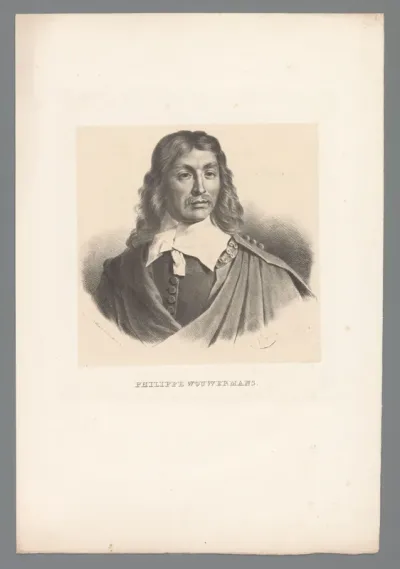 Portret van Philips Wouwerman