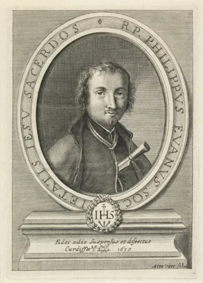 Portret van Phillipus Evans
