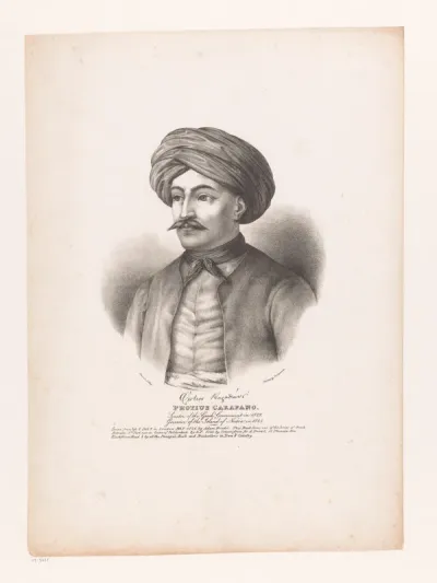 Portret van Photius Carapano