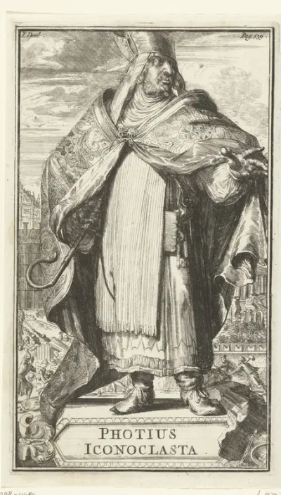 Portret van Photius Icononclasta