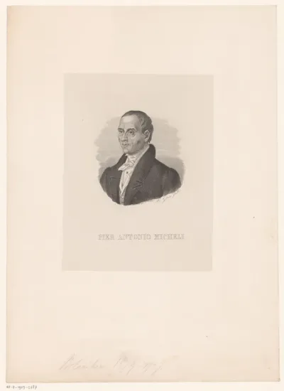 Portret van Pier Antonio Micheli