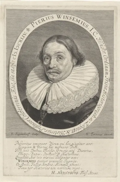 Portret van Pier Winsemius