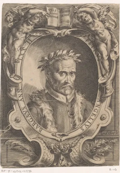 Portret van Piero Angeli da Barga
