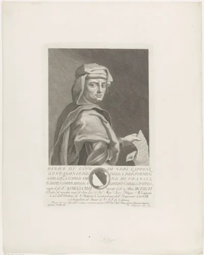 Portret van Piero Capponi