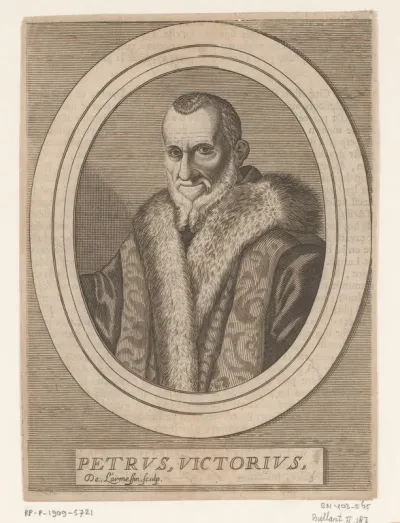Portret van Piero Vettòri