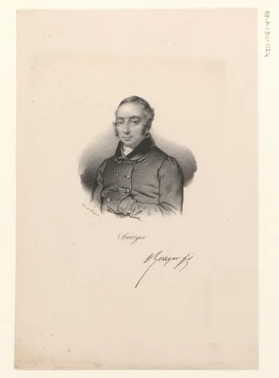 Portret van Pierre-Antoine Berryer