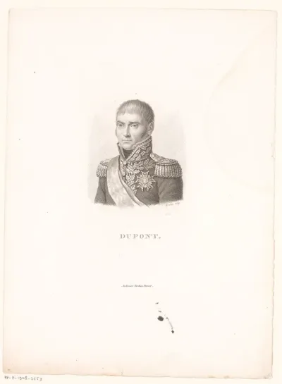Portret van Pierre-Antoine Dupont de l'Étang