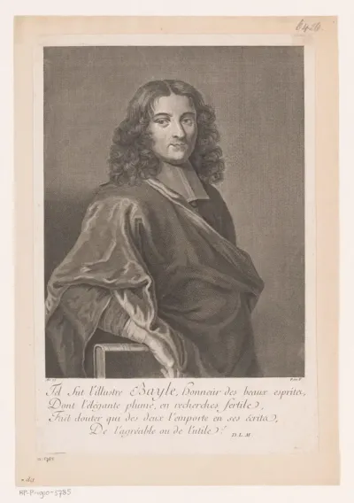 Portret van Pierre Bayle