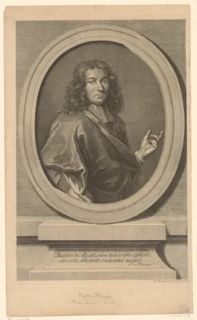 Portret van Pierre Bayle