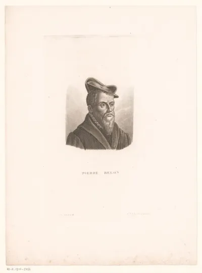 Portret van Pierre Belon